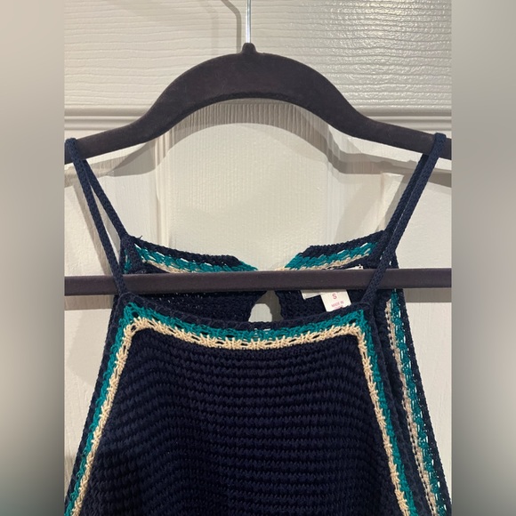 Xhilaration Crochet Top Aztech Maxi Dress - Picture 3 of 11